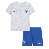 Dětský Fotbalový dres Francie MS 2022 Venkovní Krátký Rukáv (+ trenýrky)